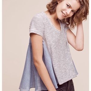 NWT Jespa Stripped tee!